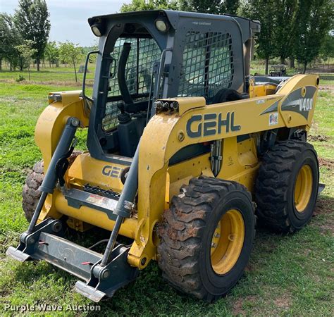 gehl skid steer auction|gehl v400 for sale.